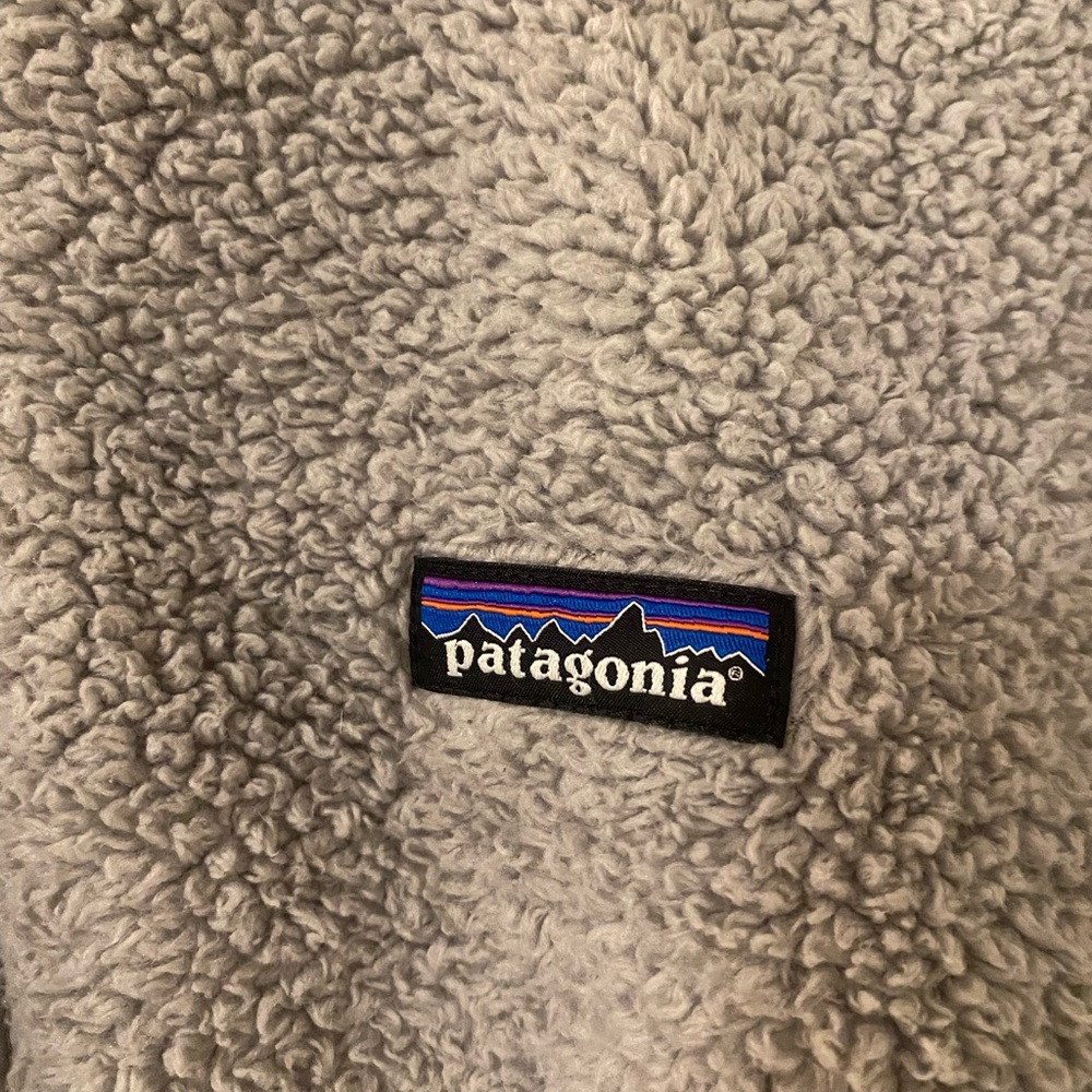 Patagonia Tan Fleece Quarter-Zip Sweatshirt - Picture 3 of 4